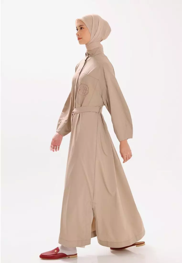 Ria Miranda Taupe Sora Dress