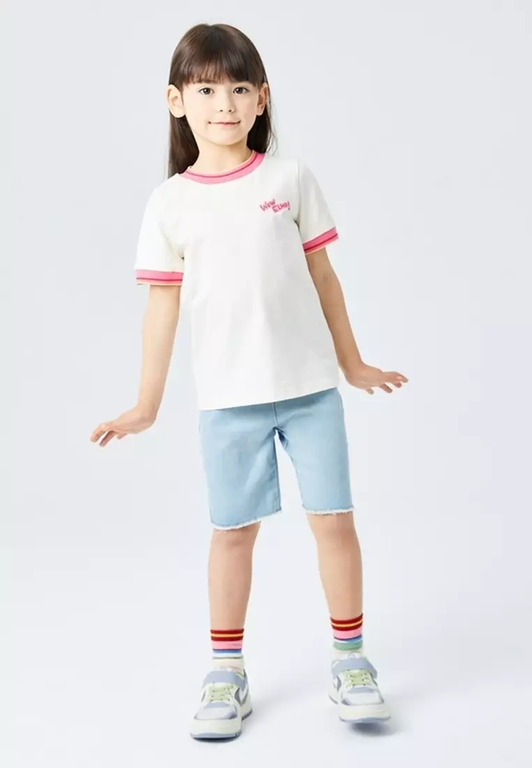 马拉丁女牛仔短裤牛仔浅蓝夏季裤