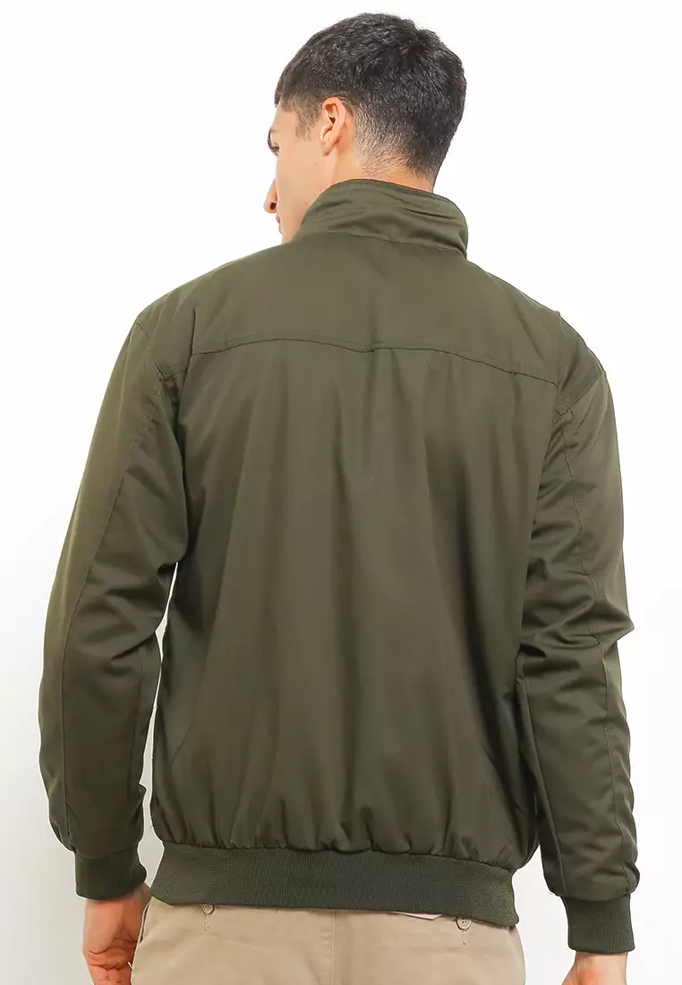 GRAHANGGRA Jaket Harington American Drill - Army Green