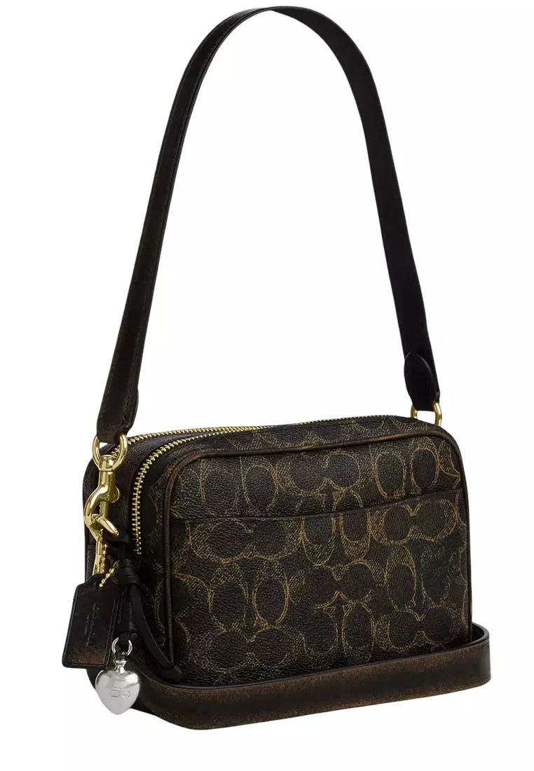 Buy Coach Mini Carey Crossbody Bag In Loved Signature Canvas