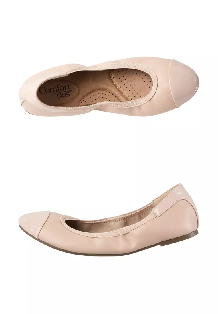 Claire top scrunch flat