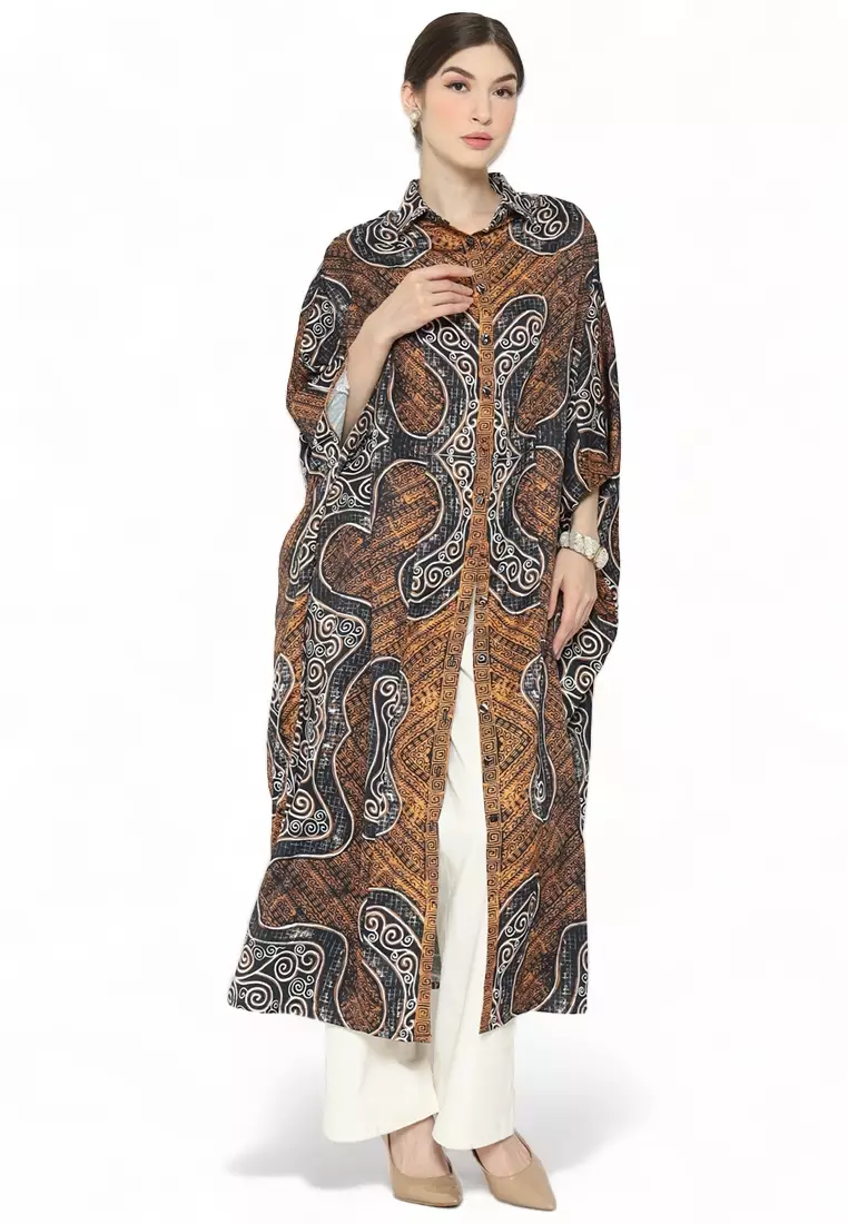 Kanzi Collared Kaftan
