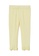 H&M yellow Lace-Trimmed Trousers BE077KA1837BAEGS_1