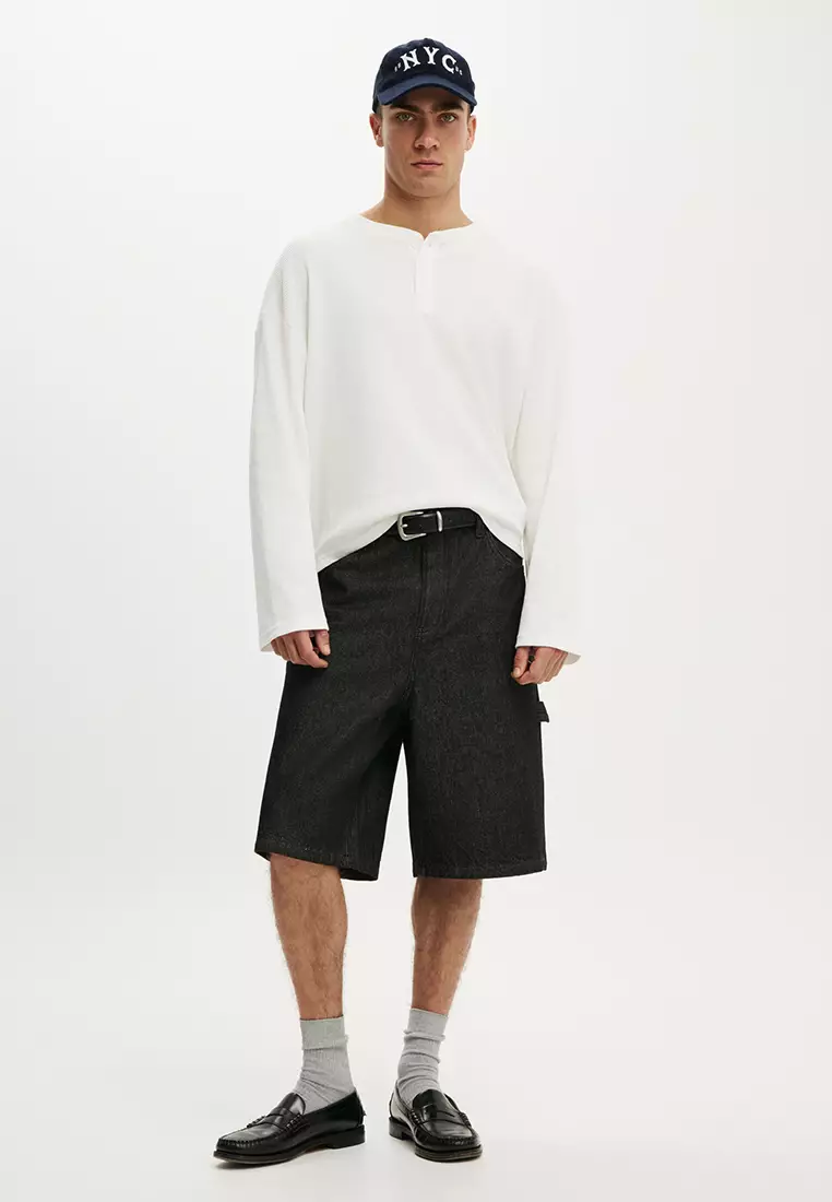 Buy Cotton On Super Baggy Jorts 2026 Online | ZALORA