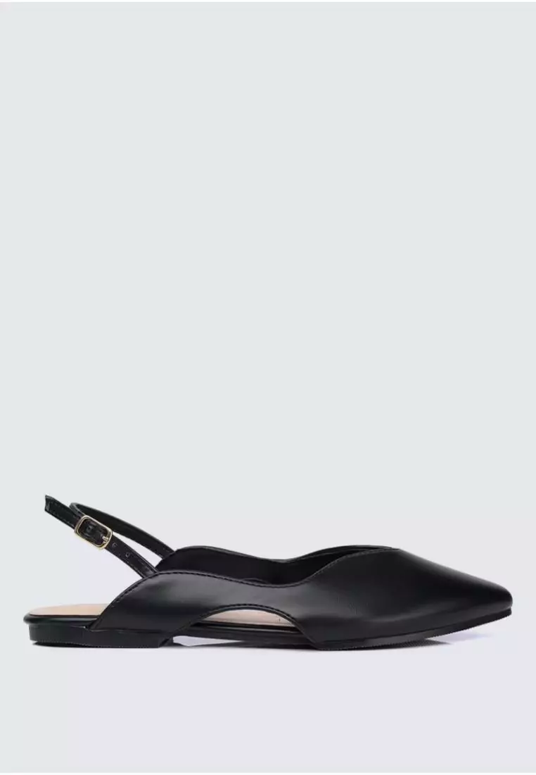 Discount on My Ballerine  shoes - SKU: Riley Comfy Ballerina In Black