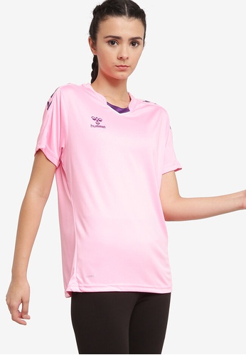 Hummel 粉紅色 Hummel Core Xk Poly Jersey T恤 A55D2AA8C24D0BGS_1