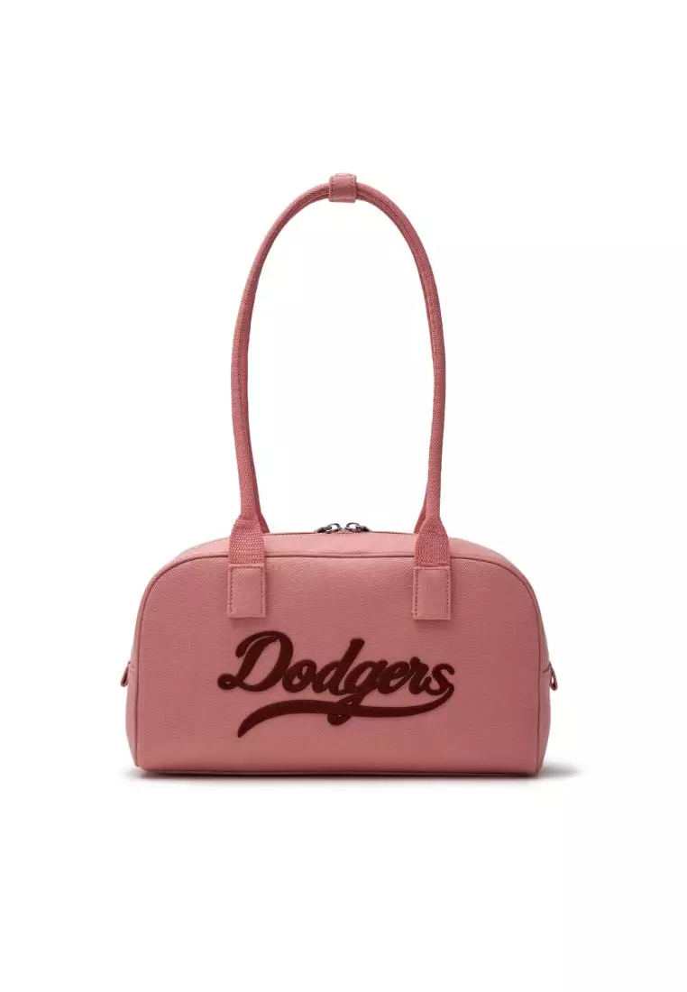 VARSITY CURSIVE DENIM SHOULDER BAG LOS ANGELES DODGERS