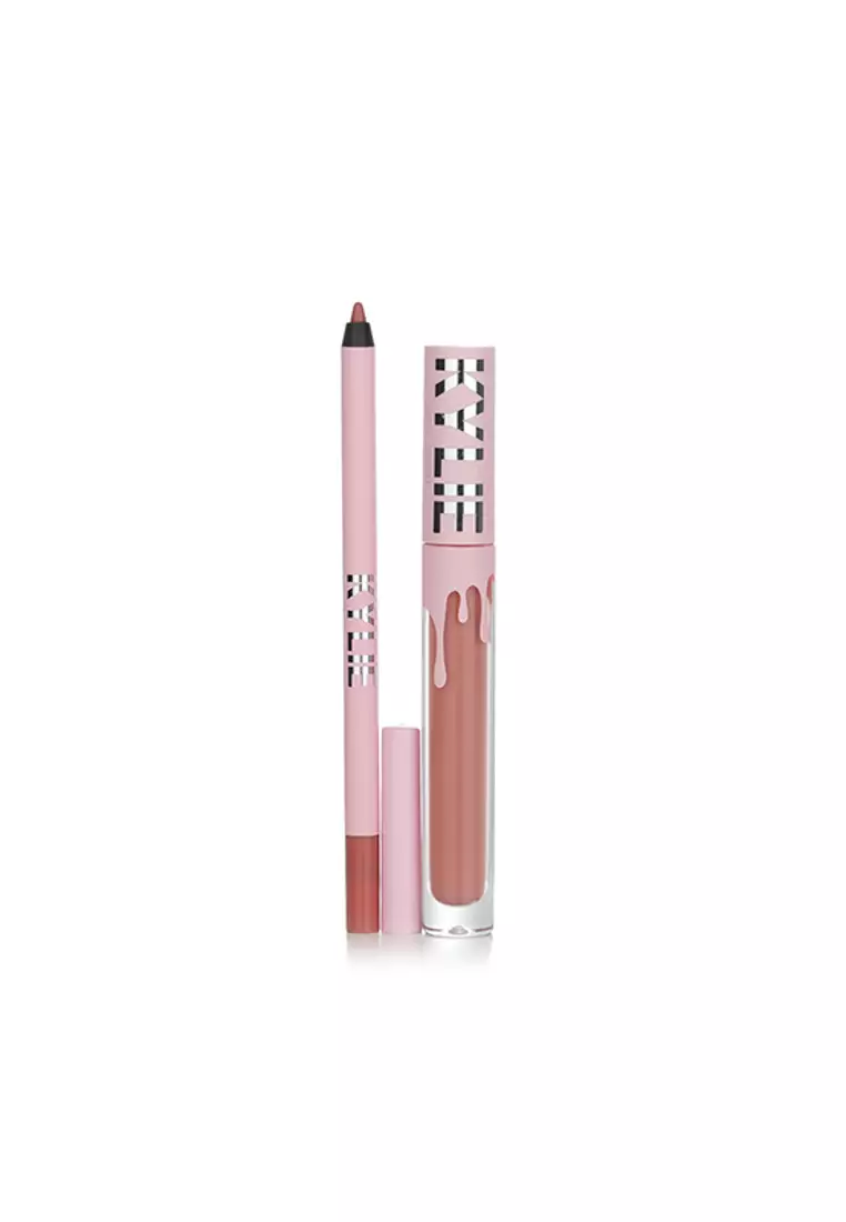 Discount on Kylie Cosmetics  shoes - SKU: KYLIE COSMETICS - Matte Lip Kit: Matte Liquid Lipstick 3ml + Lip Liner 1.1g - # 802 Candy K Matte 2p