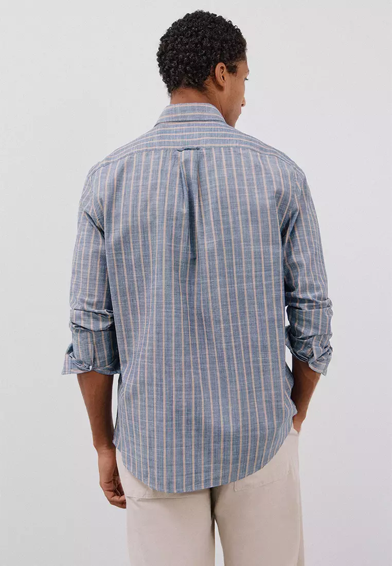 Flame Striped Shirt