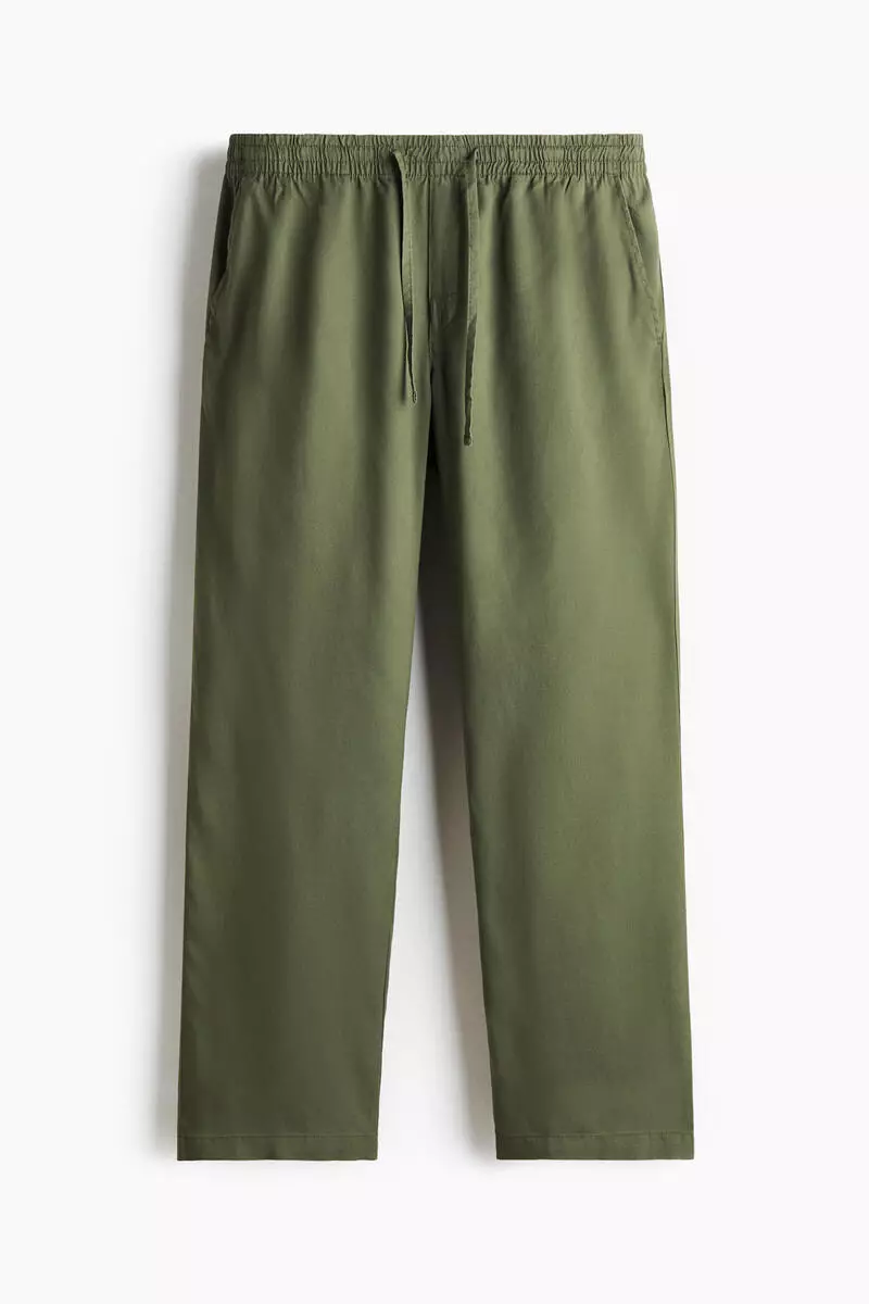 Relaxed Fit Lyocell trousers