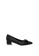 SEMBONIA black Women Jacquard + Synthetic Leather Court Shoe EB090SHDFA1152GS_1
