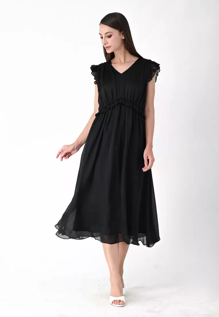Sleeveless Midi Dress