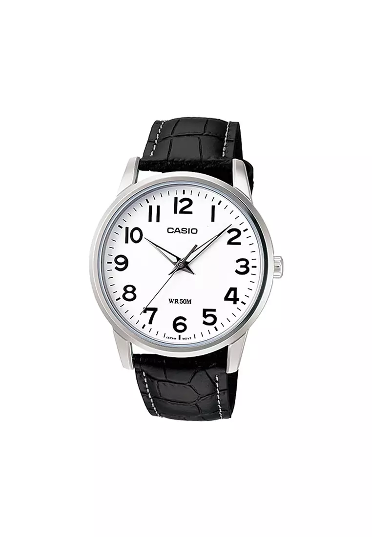 Buy Casio Watches Men's Analog Watch MTP-1303L-7BV Black Genuine