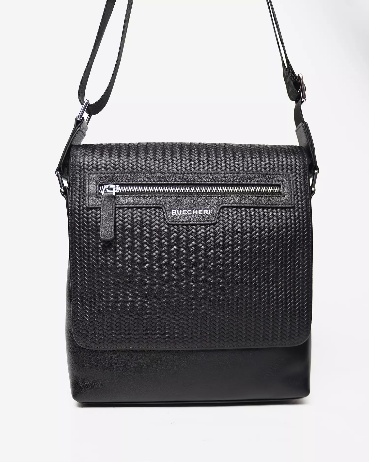 Buccheri George Sling Bag Men Black