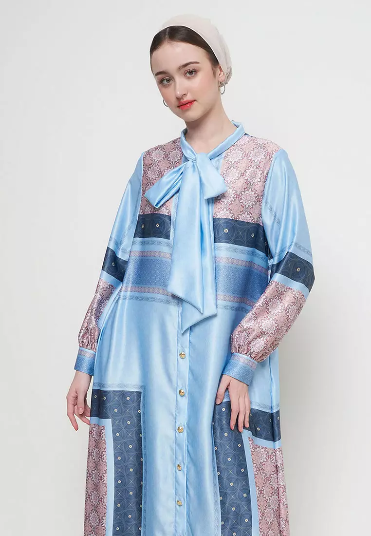 Kamilaa by Itang Yunasz Dress Meraki Blue
