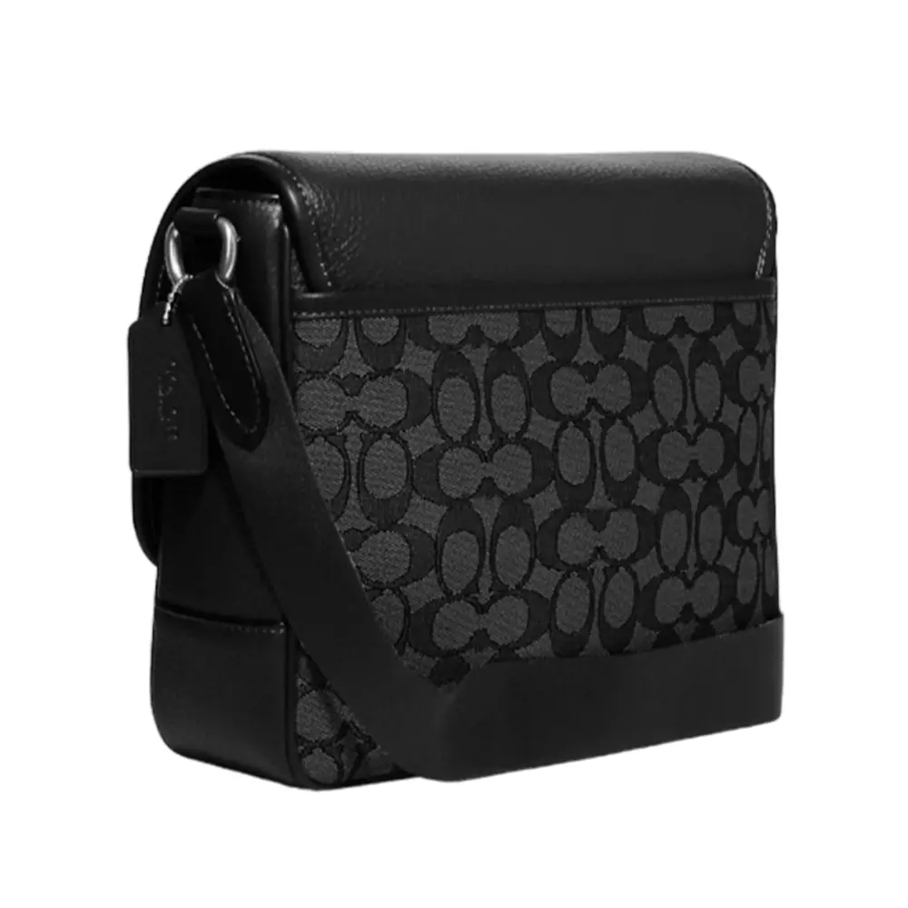 Sprint Map Bag Signature Charcoal Black