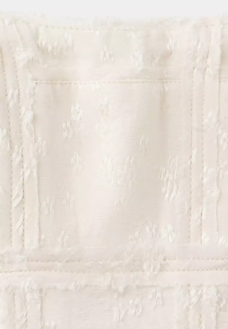 Jacquard Corset Top