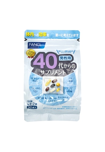 網上選購fancl Fancl 40代男性綜合營養維他命補充丸 30小包 藍到期日 21年3月21系列 Zalora香港