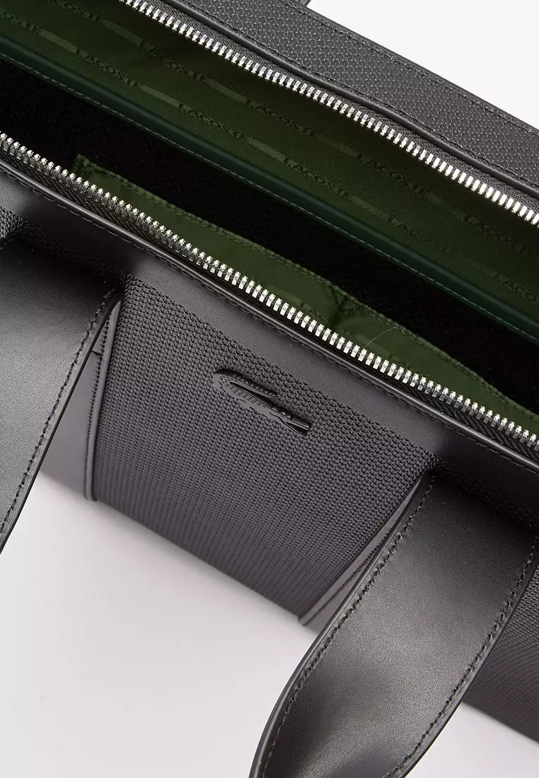 Men's Chantaco Piqué Leather Extra Slim Computer Bag