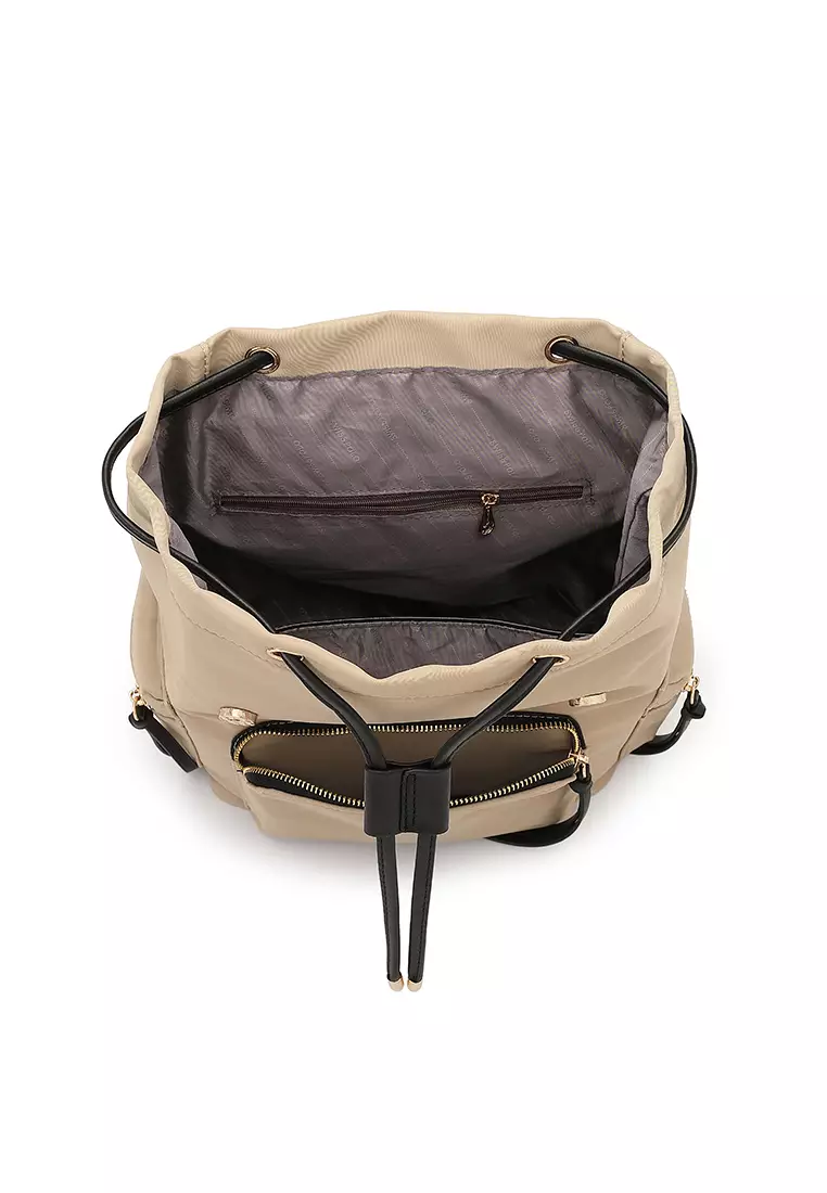 Women's Top Flap Backpack - Khaki