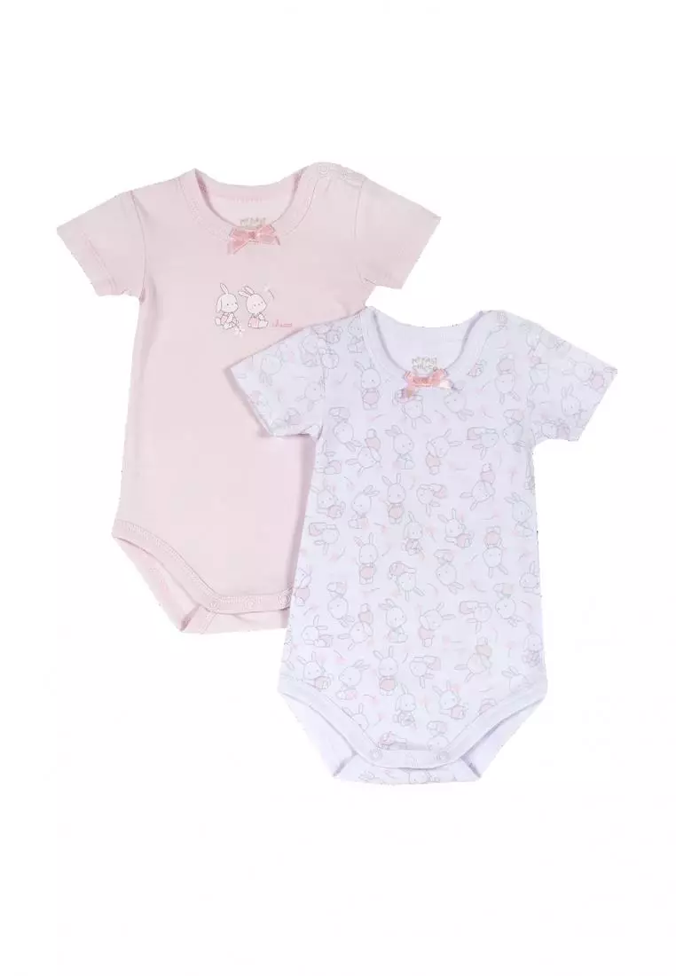 Buy Chicco Short Sleeve Bodysuit Pack of 2 2024 Online