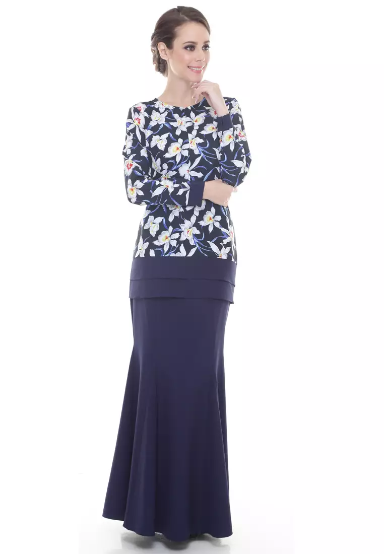 Alice Kurung Modern in Blue