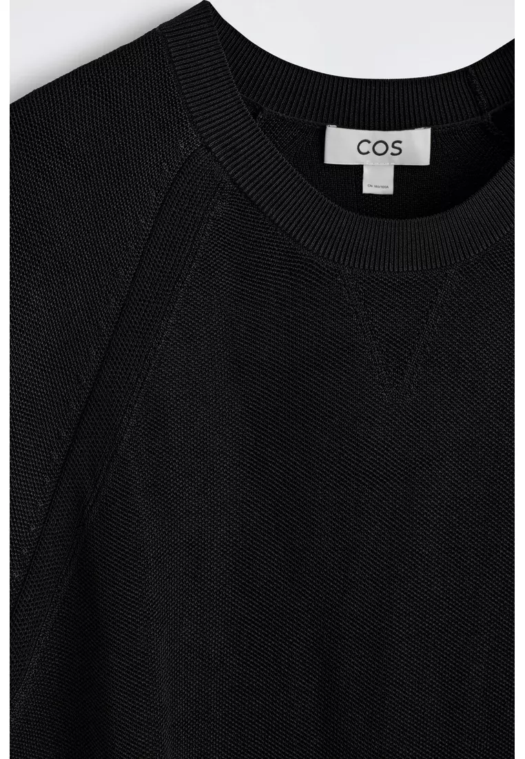 DOUBLE-FACED KNITTED T-SHIRT