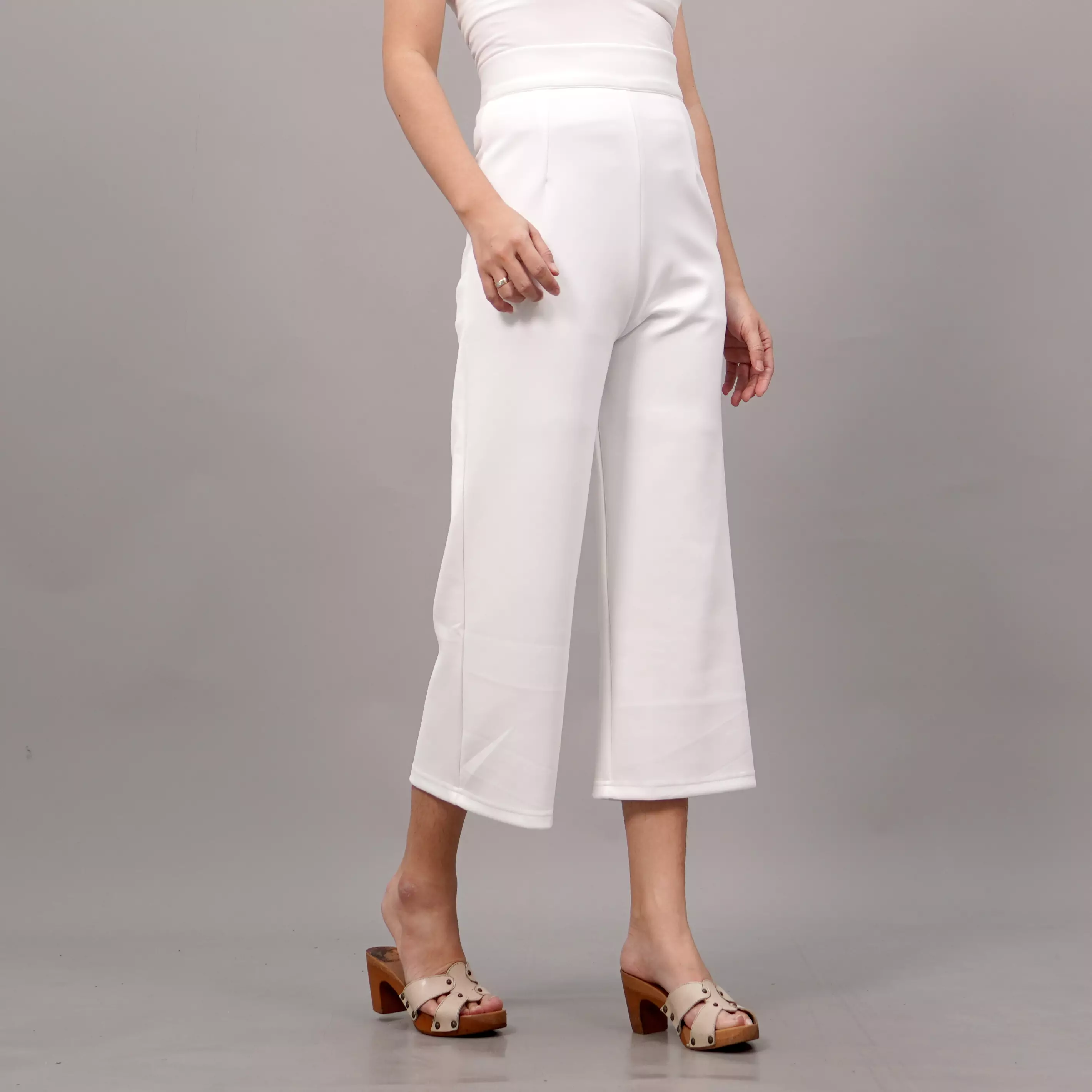  LISA Celana Kulot Highwaist Wanita Premium Celana Kulot Wanita 3/4 - BW