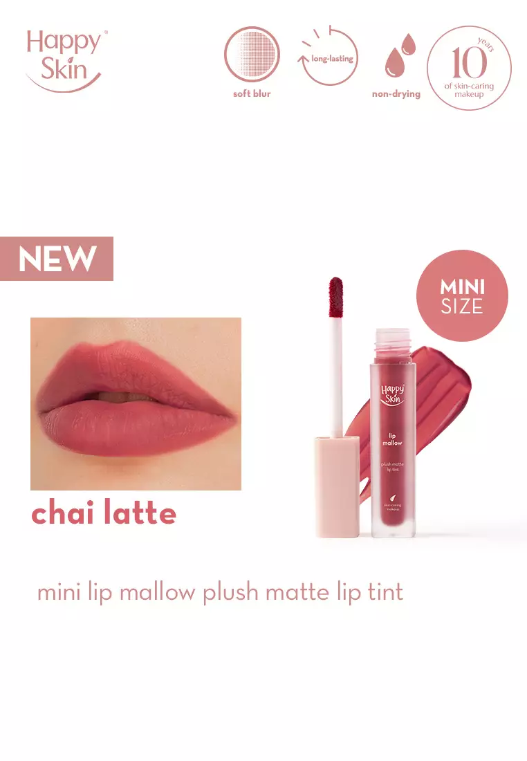Mini Lip Mallow Plush Matte Lip Tint In Chai Latte