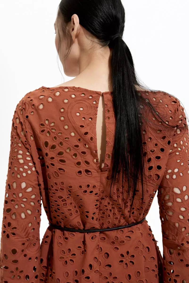 Broderie anglaise dress