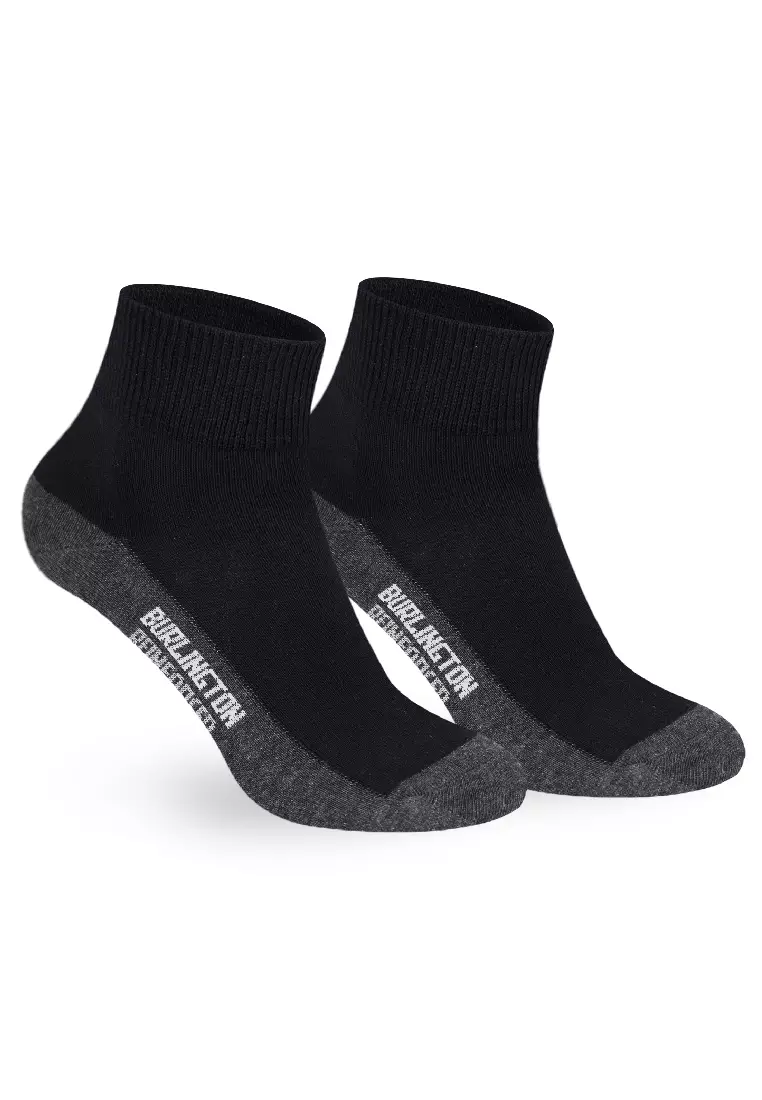 Burlington Men's Cotton Lite Thin Casual Ankle Socks 3 pairs in a pack 142B