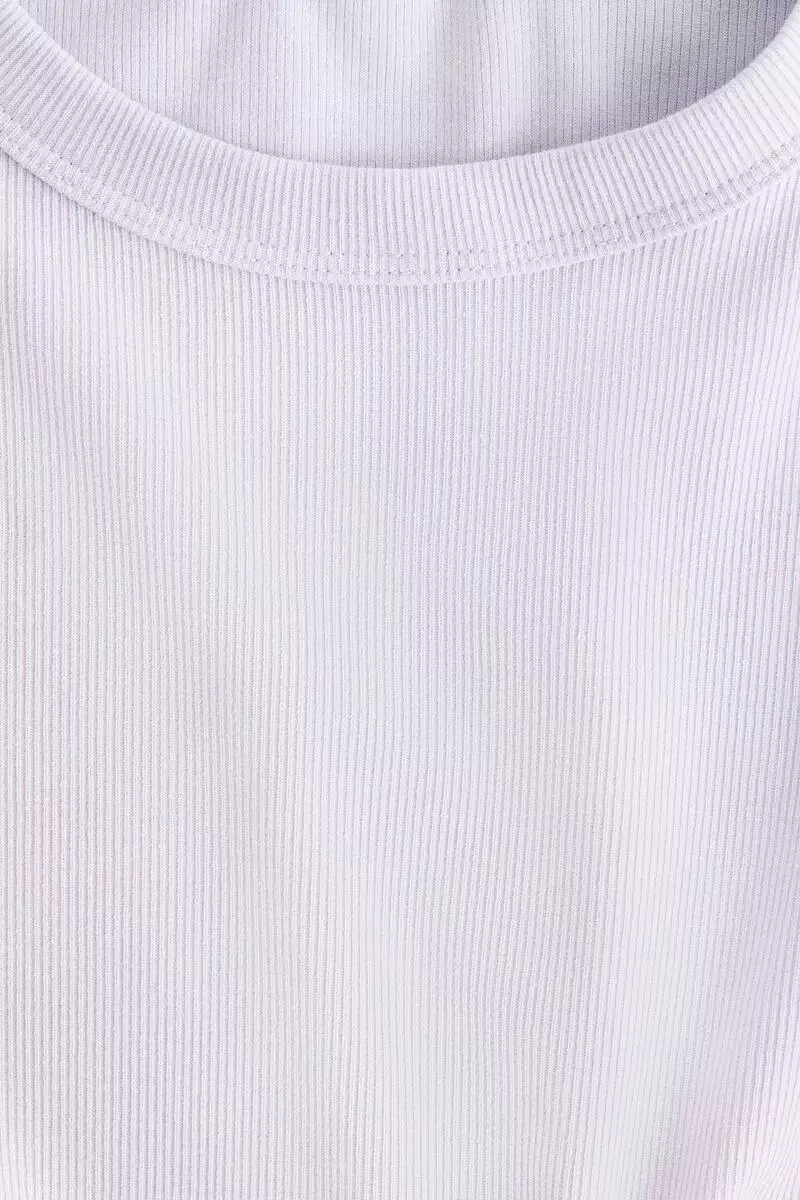 Ribbed T-shirt