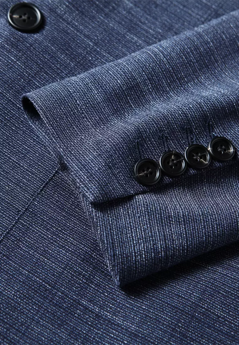 Italian Cotton Linen Texture Suit Jacket WK-KD9216