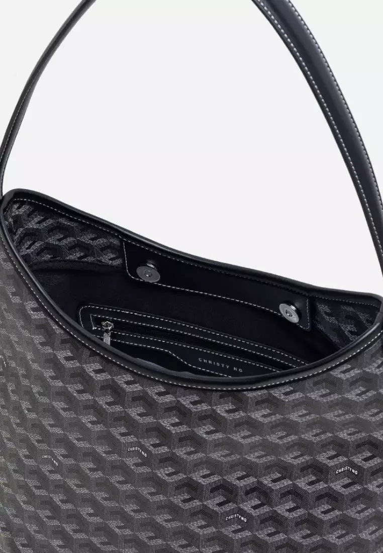 Alesso Large Hobo Bag Black