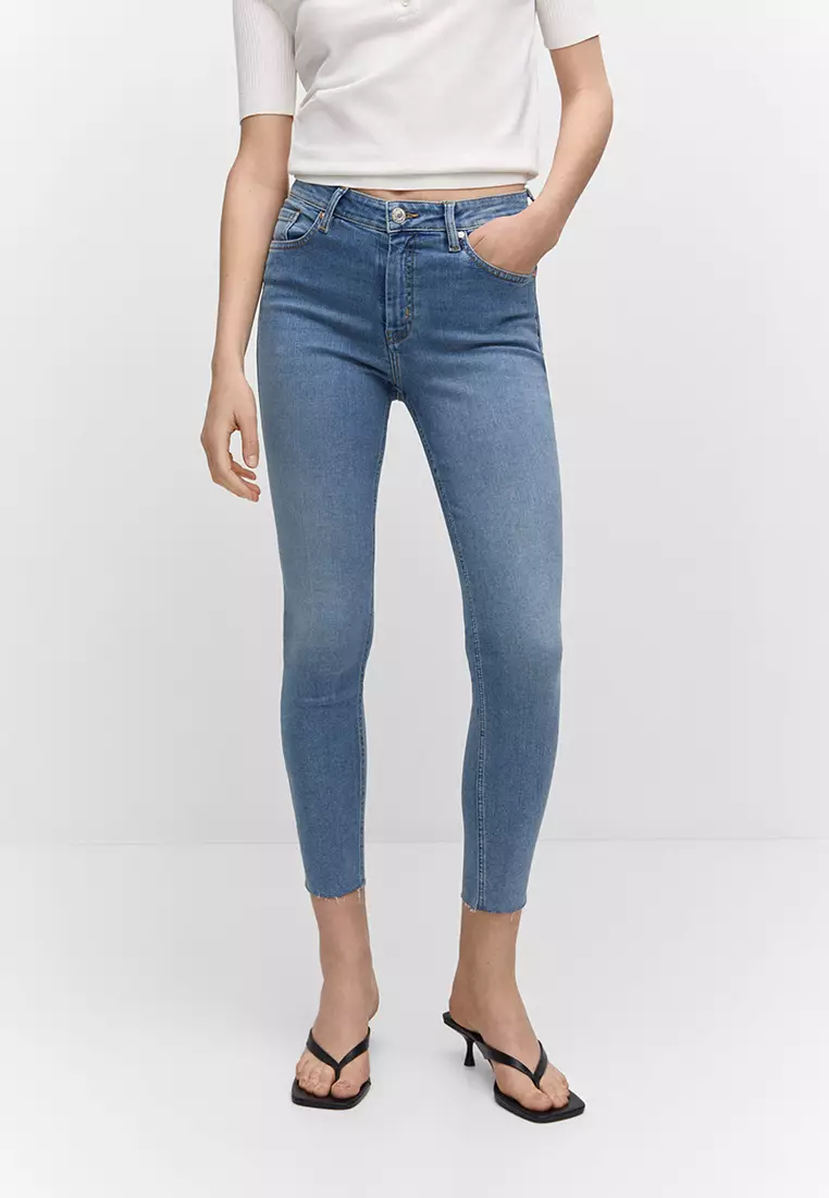 Buy Mango Skinny Cropped Jeans 2023 Online | ZALORA Singapore
