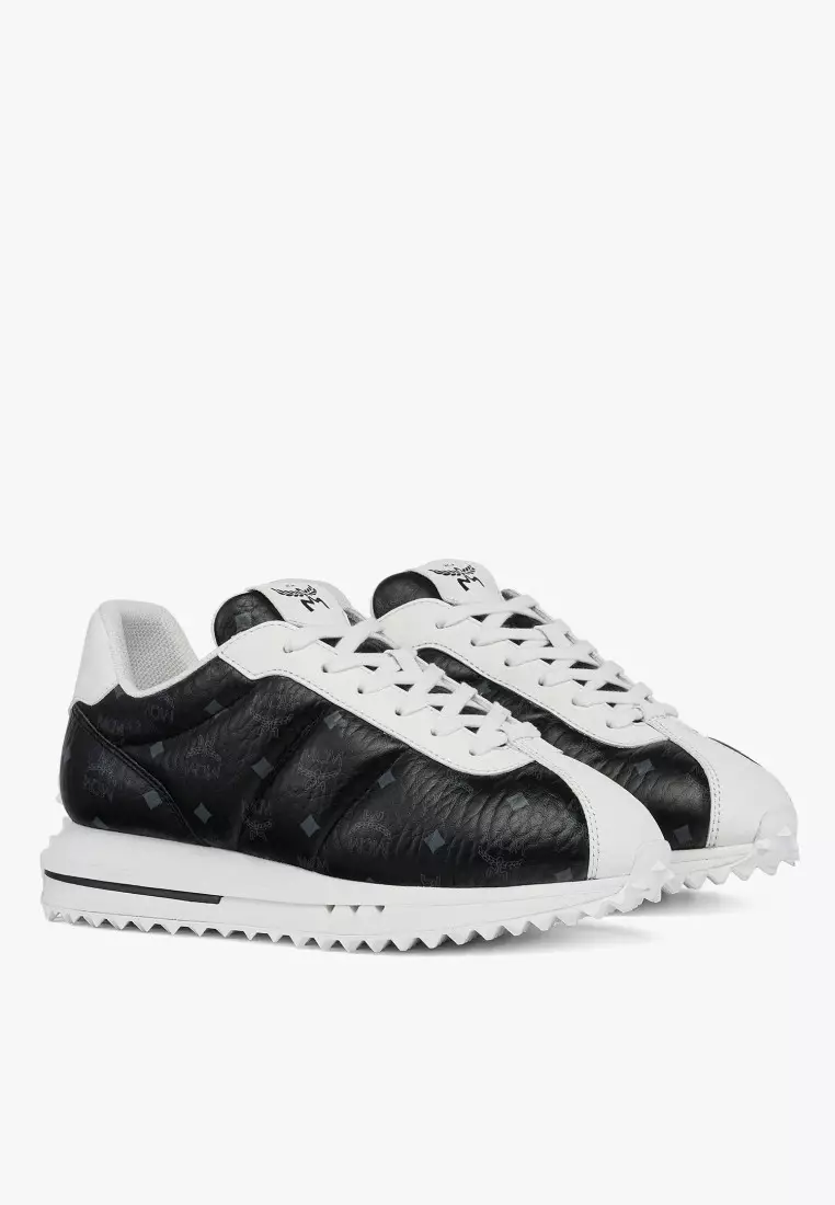 Diamante Sneakers in Quilted Monogram Leather