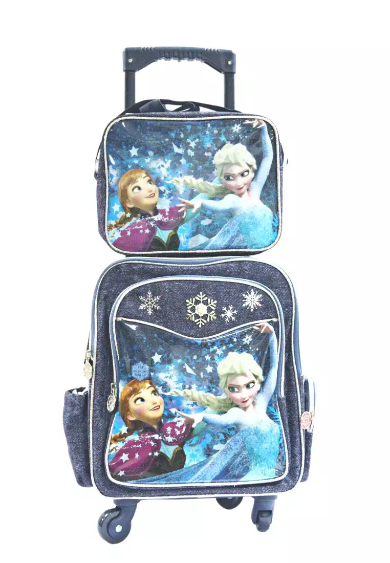 Buy Disney Frozen Box Type Trolley Bag 2024 Online