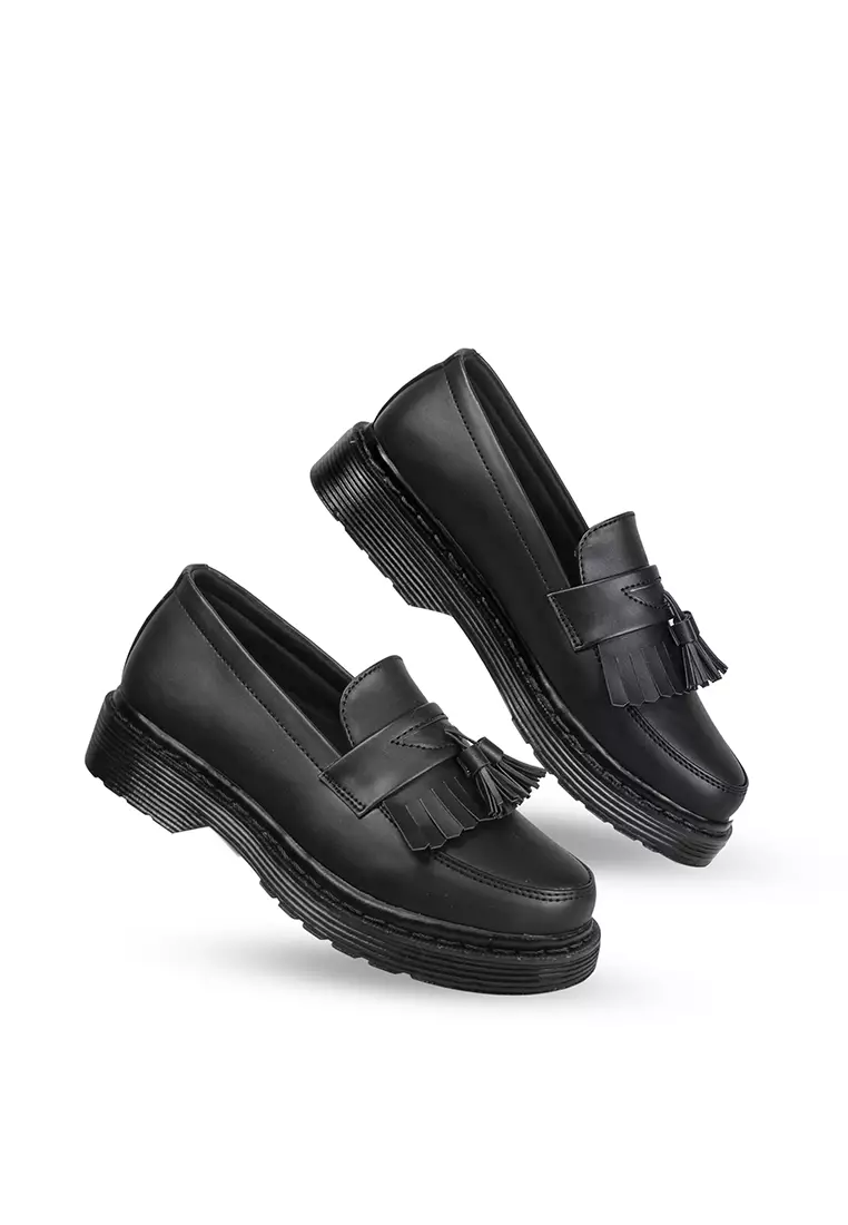 Lvnatica Luiz Full Black Loafers Shoes
