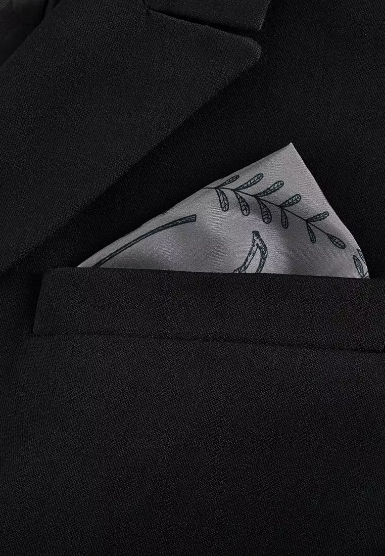 Long Sleeve Easy Fit Suit Blazer