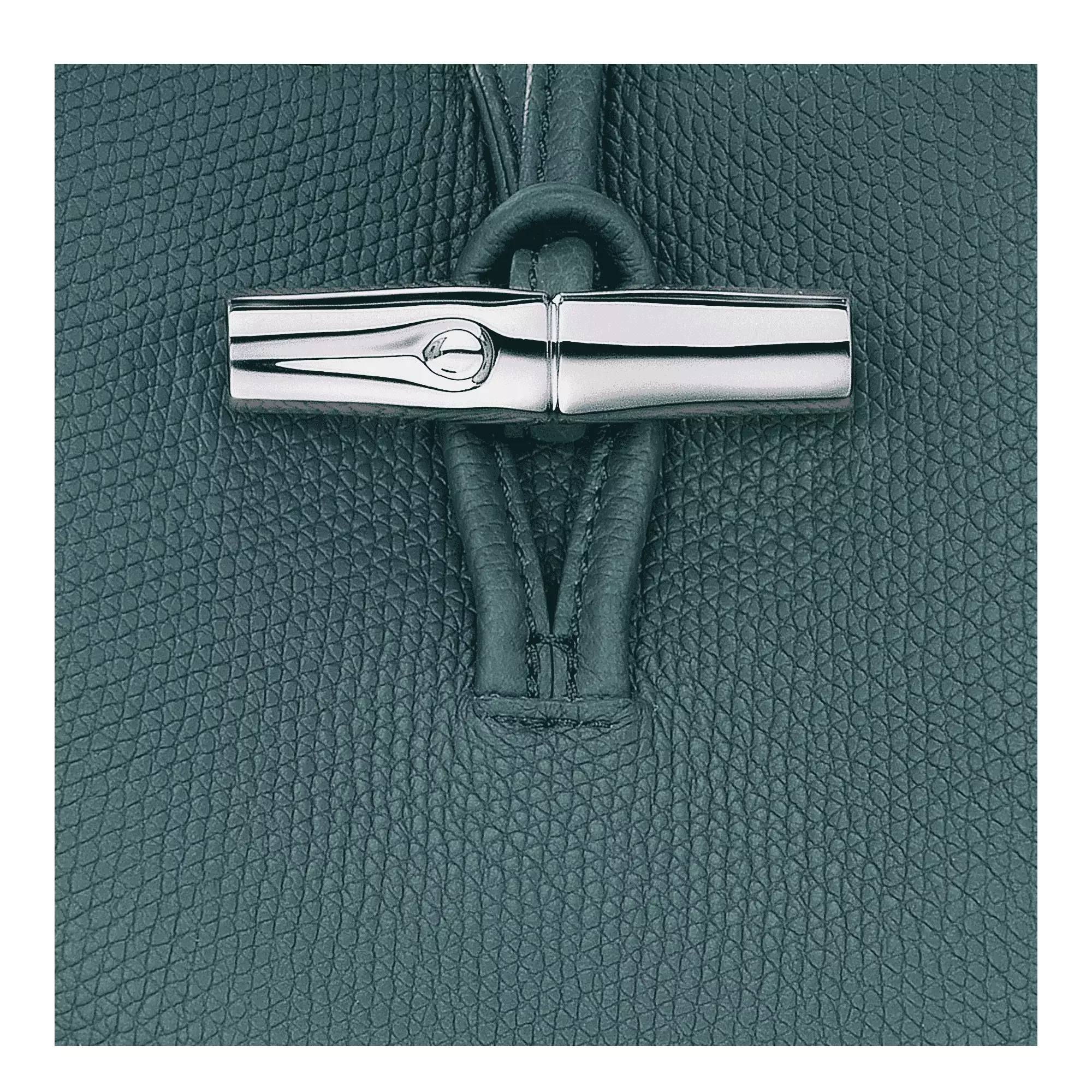 Le Roseau XS Leather Bucket Bag - Green Cedar