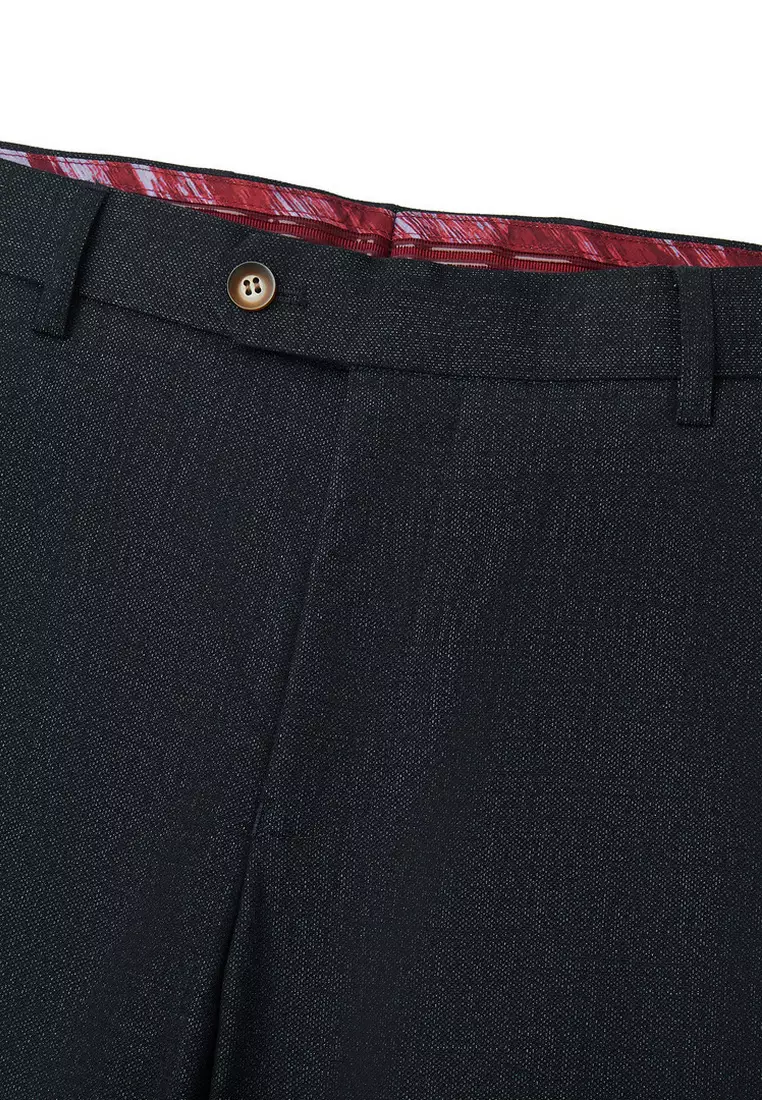 純羊毛套裝西裝褲