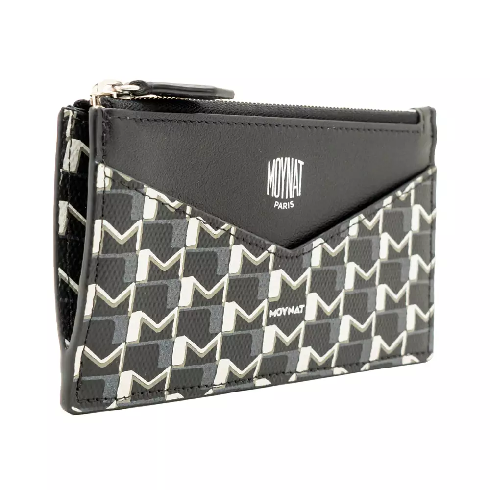[6.6UNCANG HARGA] Card Holder Zipper Toile Black White