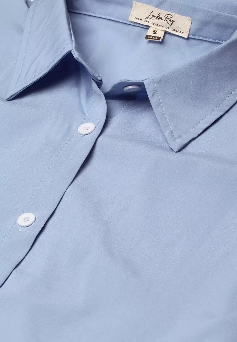 Blue Long Sleeve Shirt