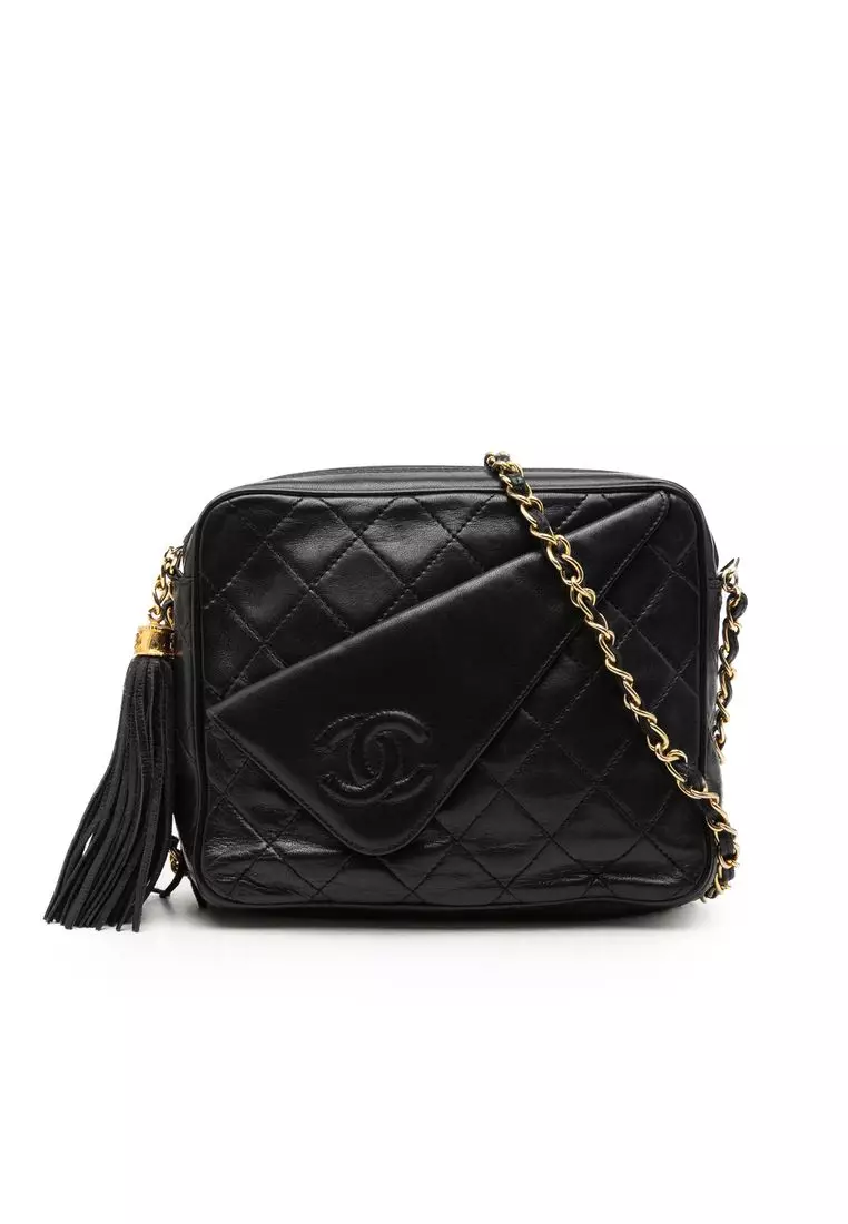 Buy Chanel Pre-Loved Chanel Mini Cc Quilted Lambskin Tassel Camera