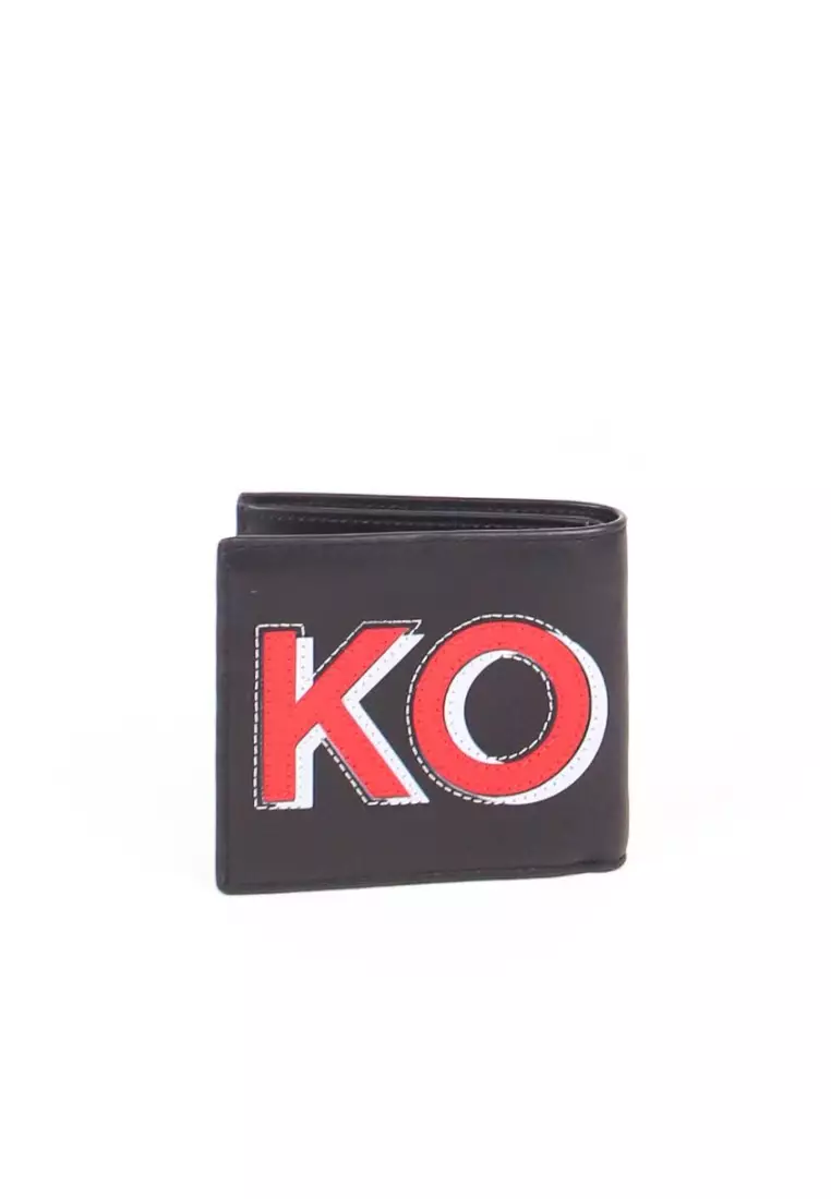 Michael Kors Cooper Kors 36H9LCOF1L Wallet In Black