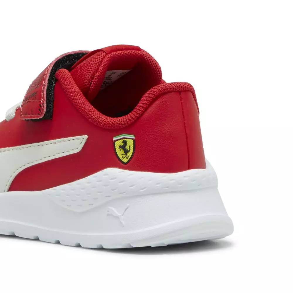 Puma Ferrari Anzarun LS AC Inf Rosso Corsa V - Sepatu Anak Laki-laki (Merah)