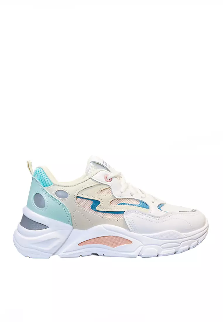 Discount on Twenty Eight Shoes  shoes - SKU: VANSA Causual Stitching Platform Sneakers VSW-T8111