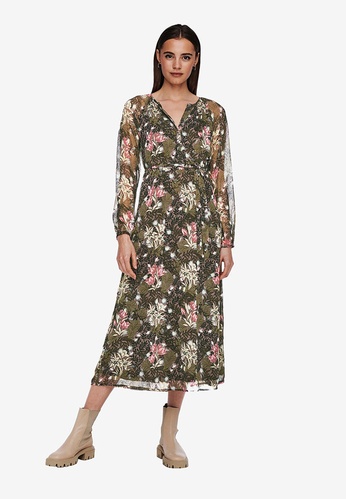 Buy ONLY Phoebe Life Long Sleeves Midi Dress 2023 Online | ZALORA Singapore