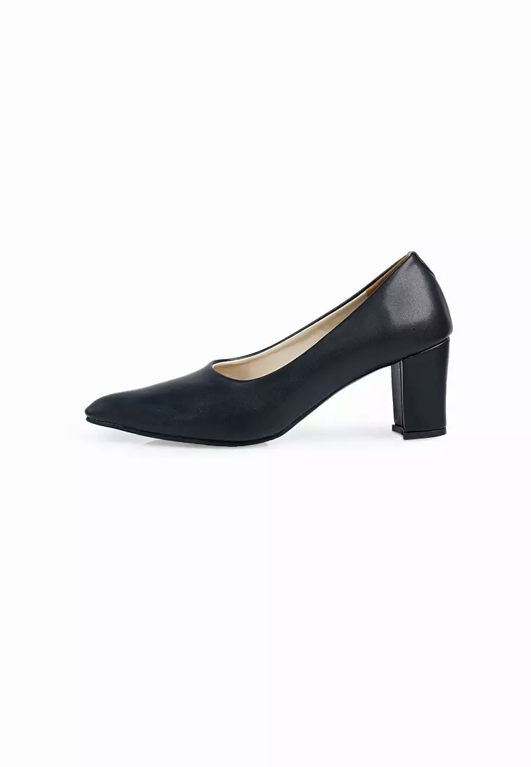 SEIS Vomo Sepatu Kerja Wanita | Sepatu Heels Wanita Hak 7 cm