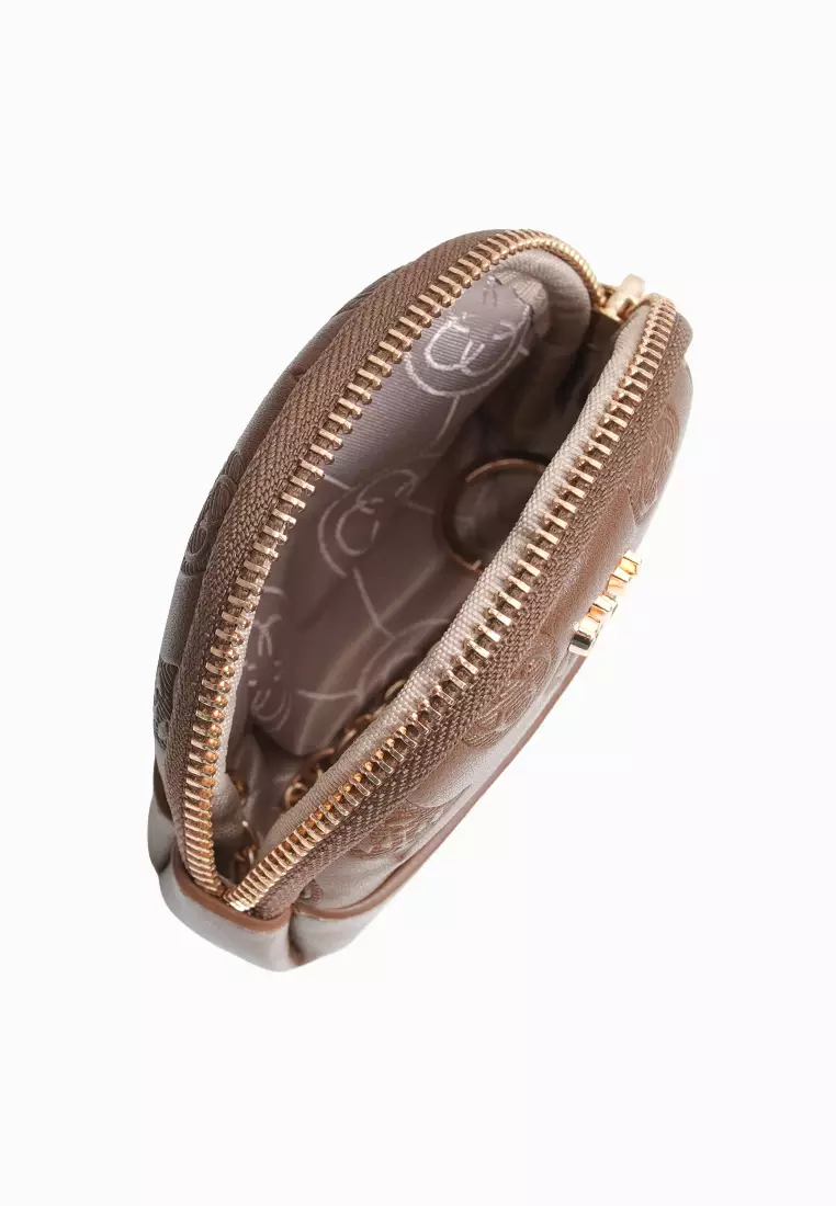 Zelia Coin Purse (Debossed Monogram)